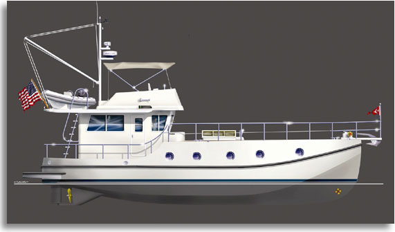 trawler yacht manufacturers